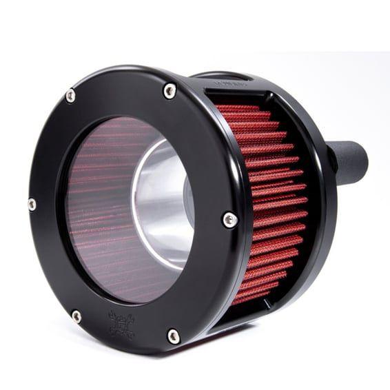 BA Race Series Air Cleaner, Black. Clear cover