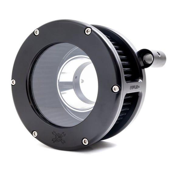 BA air cleaner kit. Black. Clear cover