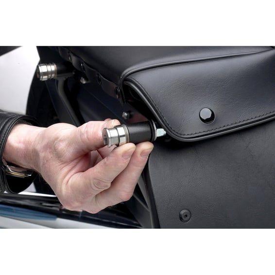 BareBack quick mount saddlebag system