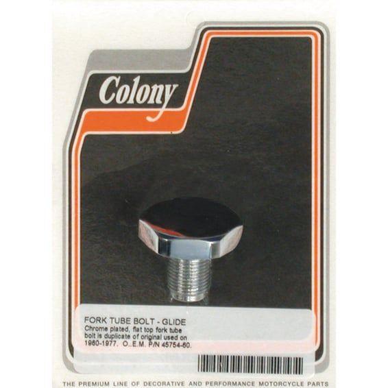 41mm fork tube cap bolt. Chrome