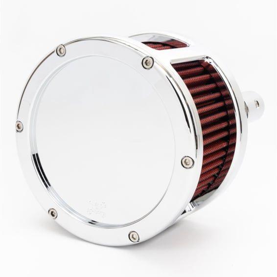 BA Race Series air cleaner. Chrome. Solid cover