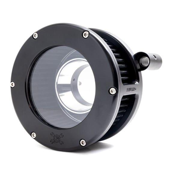 BA air cleaner kit, Black. Clear cover