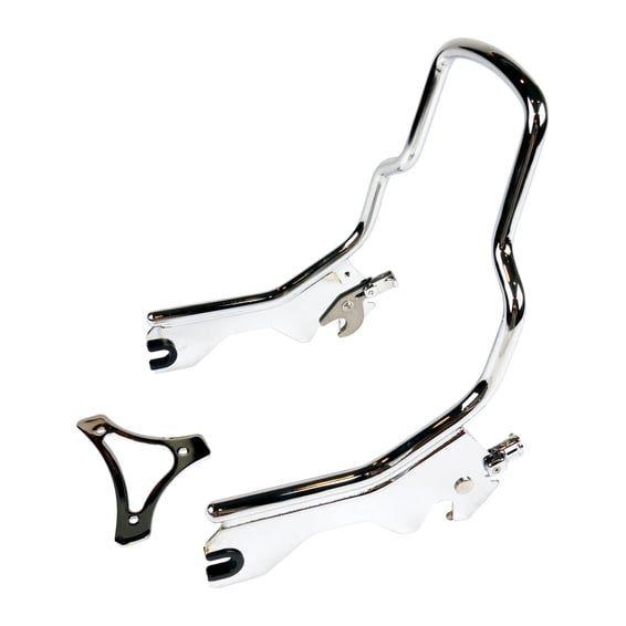 Sissy bar kit 12" upright. Chrome