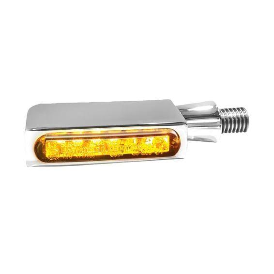 Blokk Line LED turn signal. Chrome