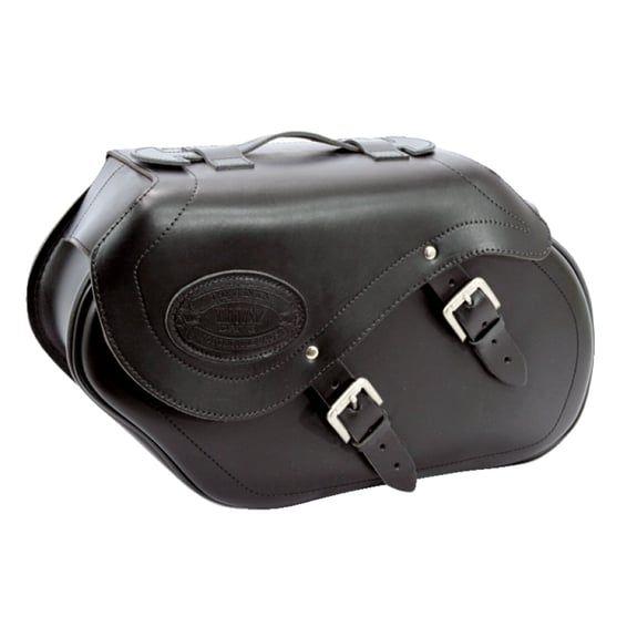 leather smooth saddlebags #147