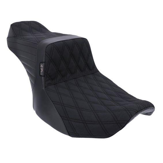 LePera, Tailwhip Double Diamond 2-Up Seat. Gripp. Black