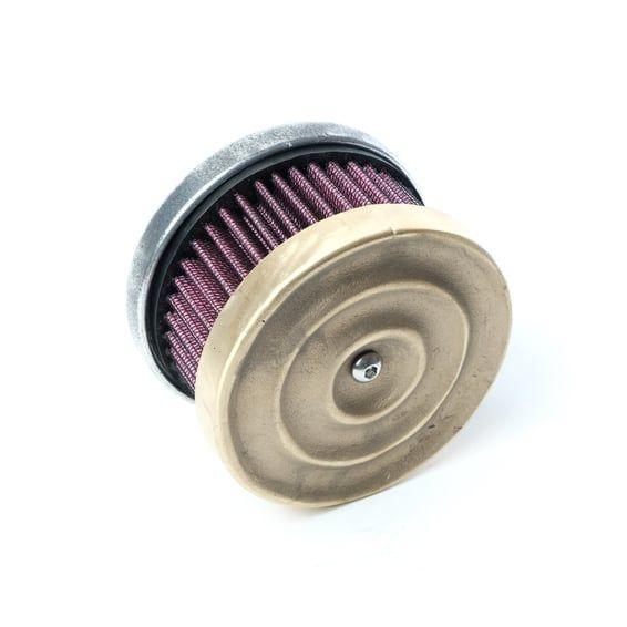 Wannabe Choppers, WannaSucker 'Wave' air cleaner. Brass