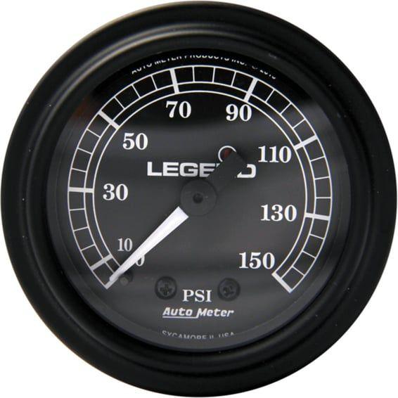 Air gauge, black