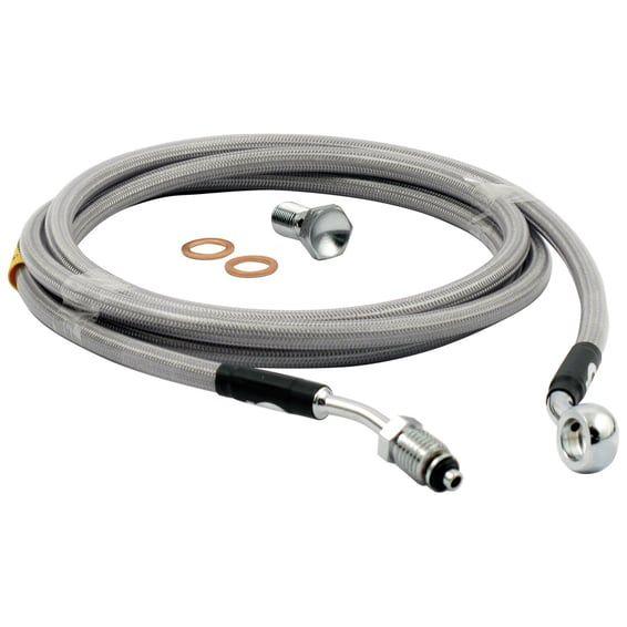 hydraulic clutch line kit 70", clear coated