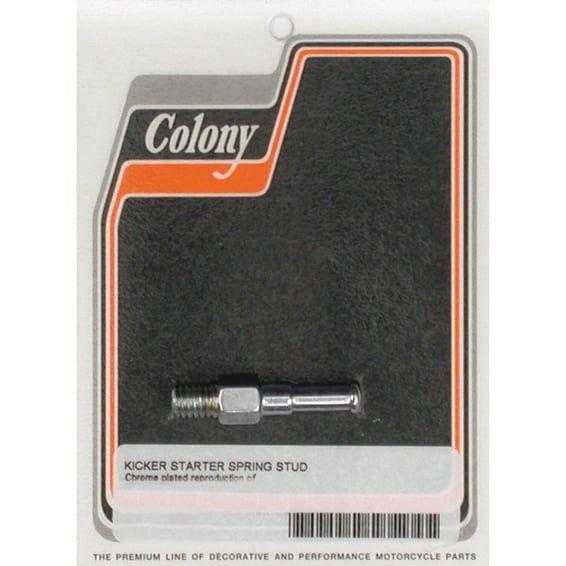 kickstart return spring stud. Chrome