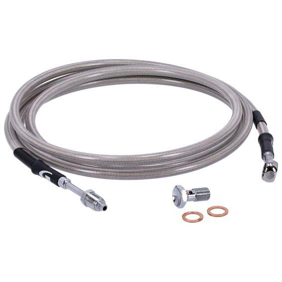 hydraulic clutch line kit 79", clear coated