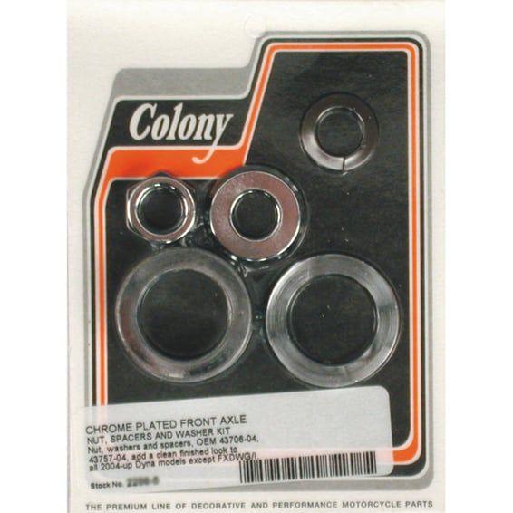 axle spacer kit front, smooth