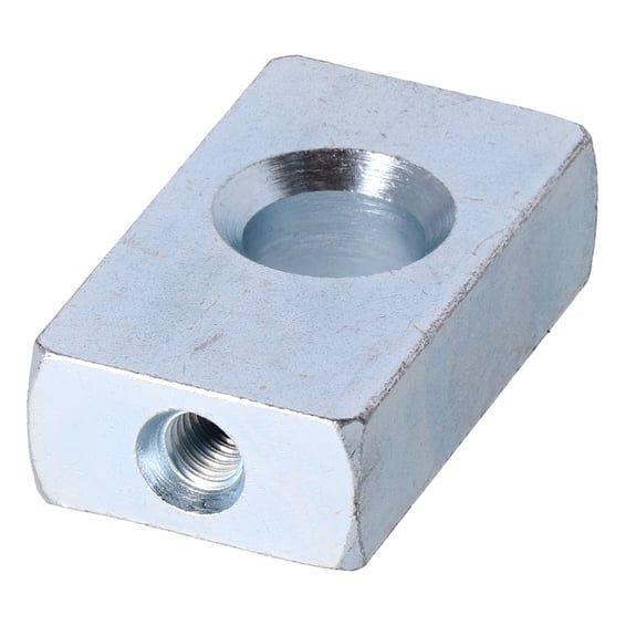 Block, axle adjuster swingarm