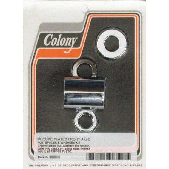 axle spacer kit front, smooth