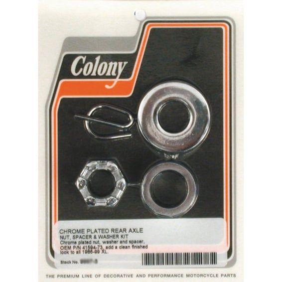 axle spacer kit rear, smooth
