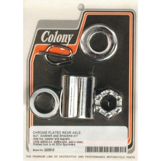 axle spacer kit rear, smooth