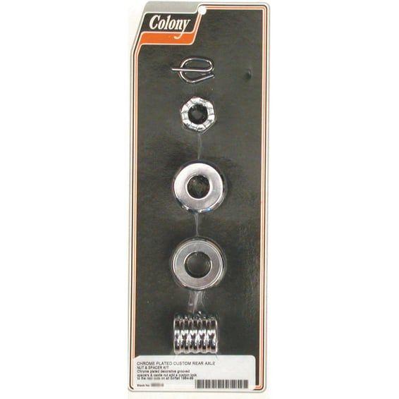 axle spacer kit rear, grooved