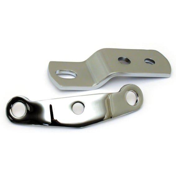 OEM style top motor mount. Chrome