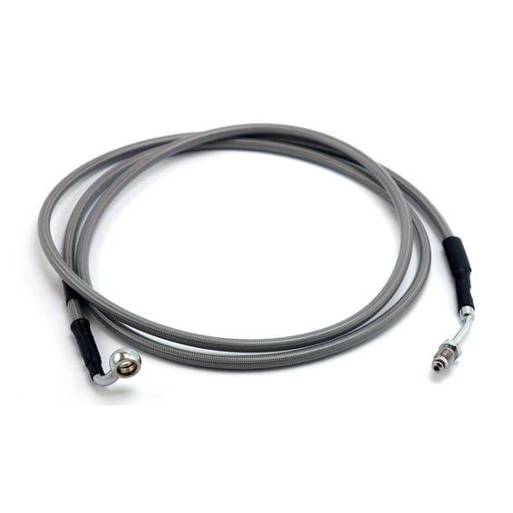 clutch line kit, stainless clear coated
