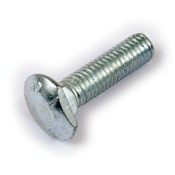 Carriage bolt, transmission mount plate