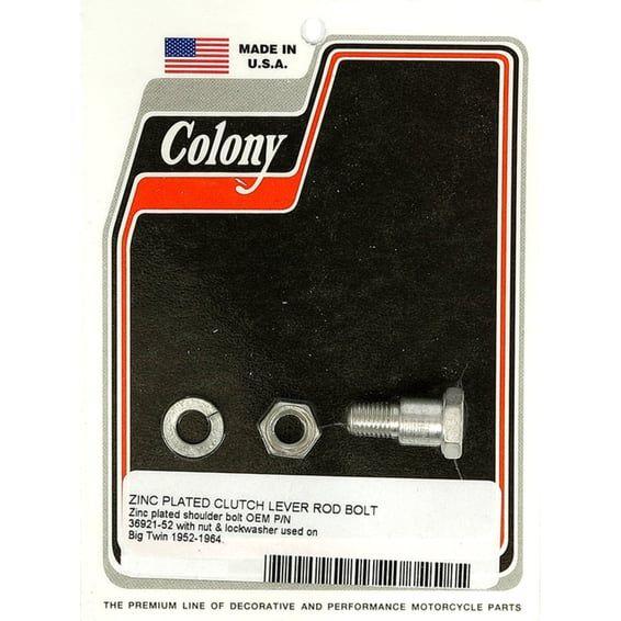 Mousetrap clutch lever rod bolt kit. Zinc