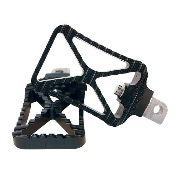 Indian Larry, BK Brawler foot pegs. Black anodized