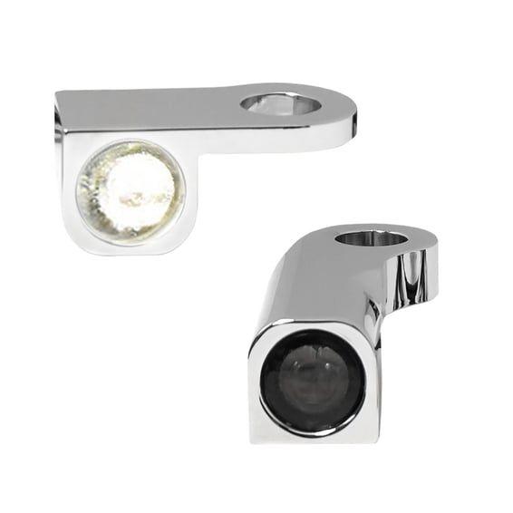 Nano below bar turn signals. Chrome with PL