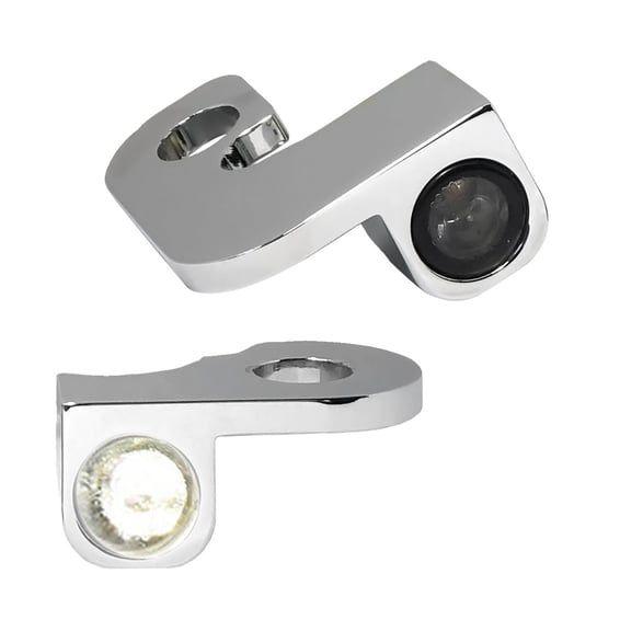 Nano below bar turn signals. Chrome