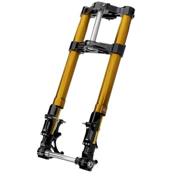 KR8 inverted front end kit. Gold