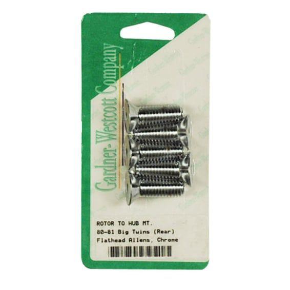 Brake rotor bolt kit, tapered
