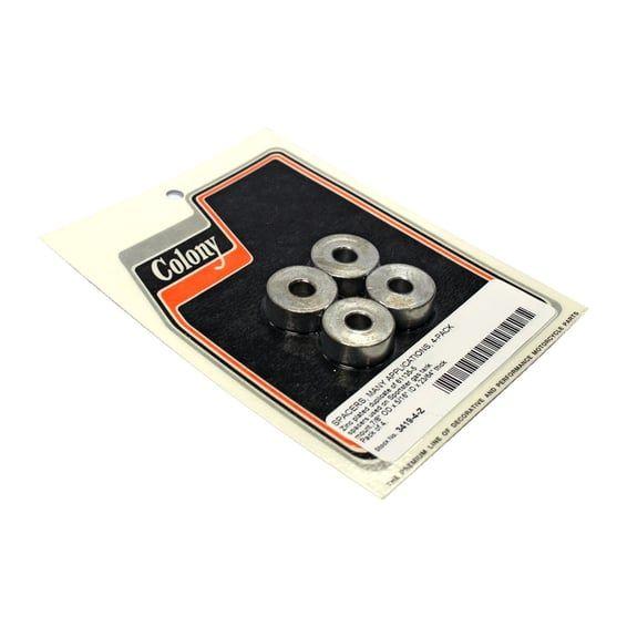 Sportster gas tank spacers zinc