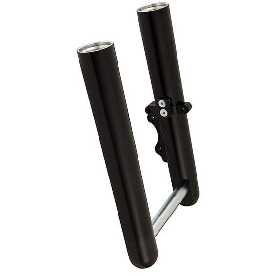 Hot legs single disc smooth, black