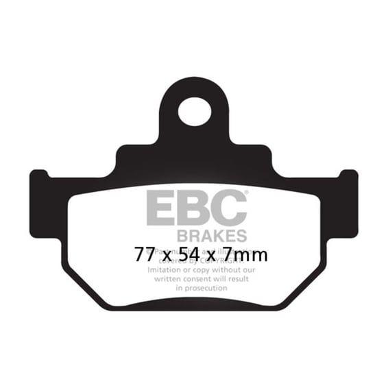 V-pad Semi Sintered brake pads