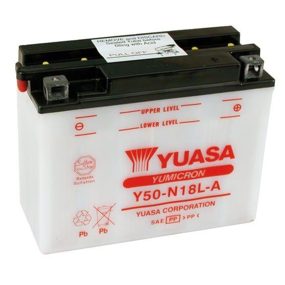 Yumicron 12V lead-acid battery Y50-N18L-A. 20Ah