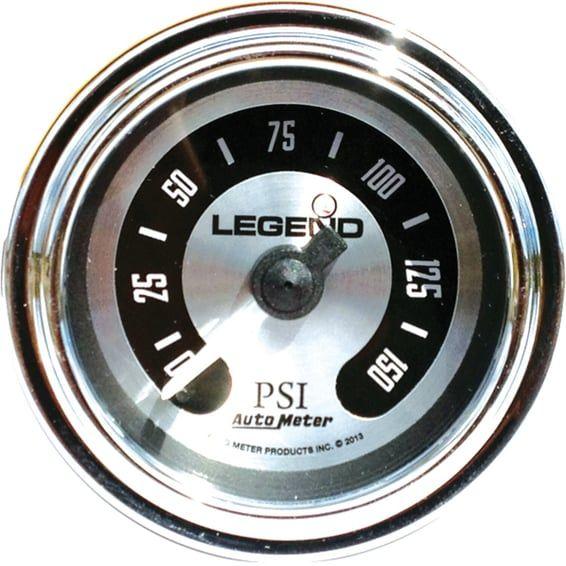 Air gauge, spun aluminum