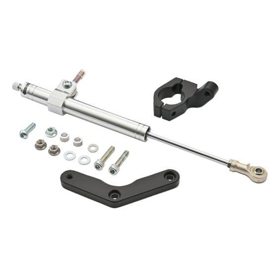 steering damper kit. Silver