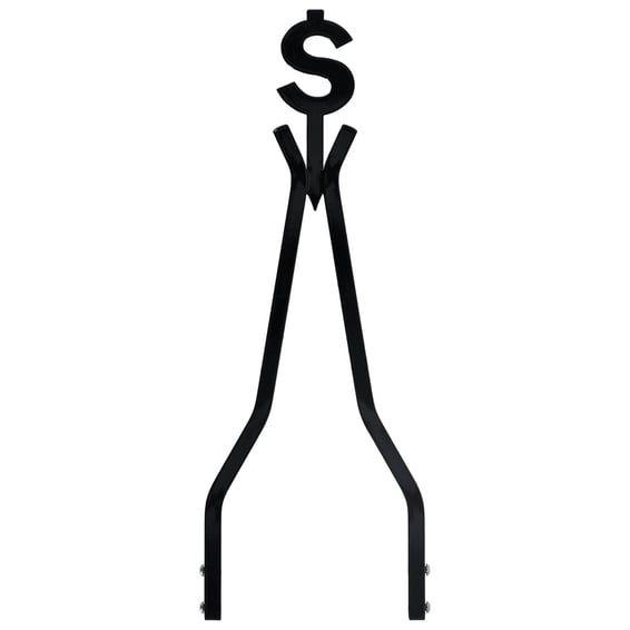 Moneytube sissy bar 18", black