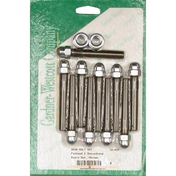 Head bolt kit, studs with acorn nuts