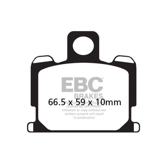 V-pad Semi Sintered brake pads