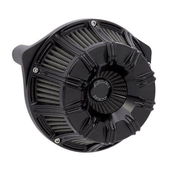 inverted air cleaner kit '10-Gauge'. All black