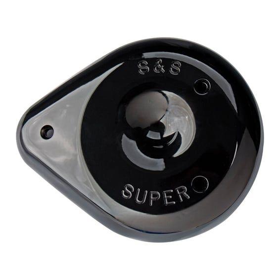 Super E/G air cleaner cover. Black