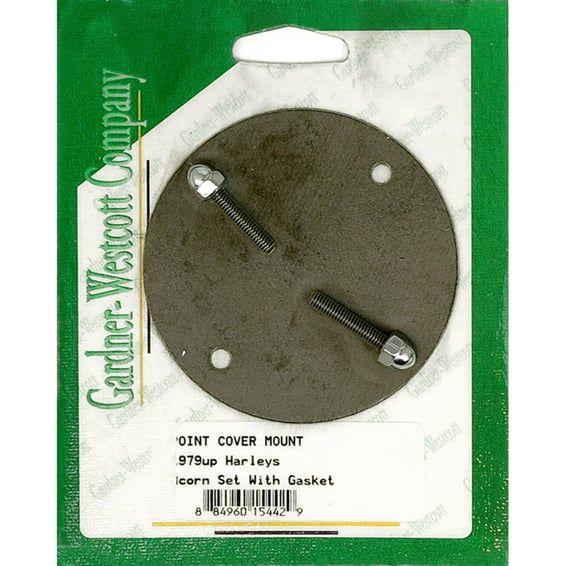 GW, point cover mount kit. Chrome, acorn