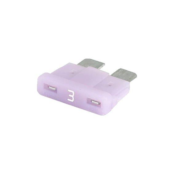 ATC fuse with LED indicator. Violet. 3A