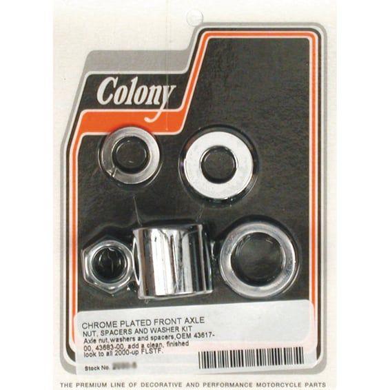 axle spacer kit front, smooth