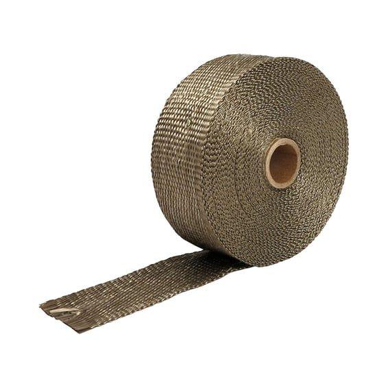 exhaust insulating wrap. 2" wide. Carbon Fiber