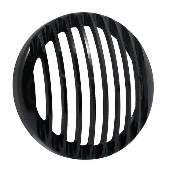 headlamp grill 5-3/4". Black