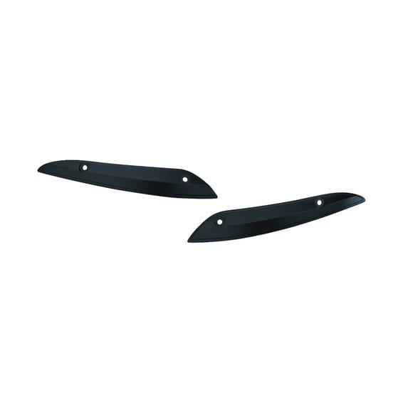 Windshield trim. side trims. Black