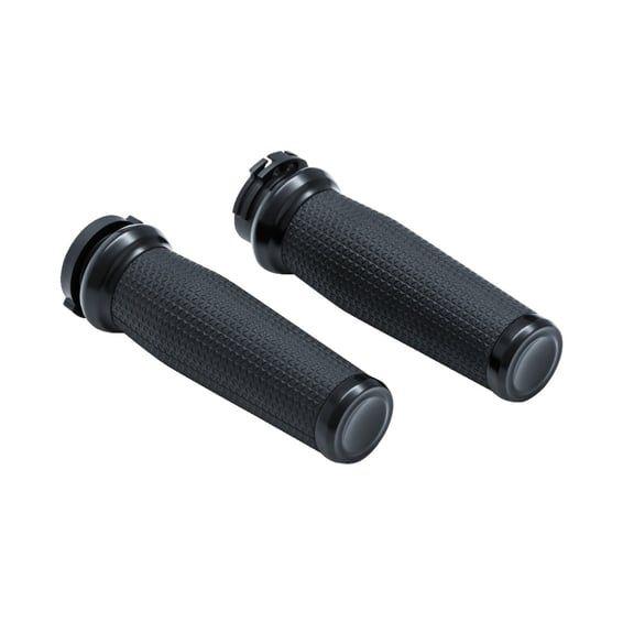 Thresher grips. Satin black