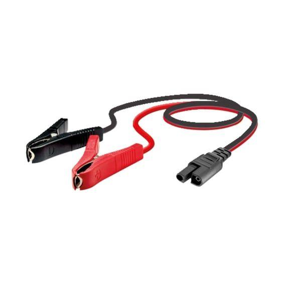battery charge cable with crocodile clamps
