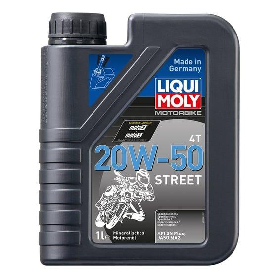 4T 20W-50 Street motor oil. 1 liter